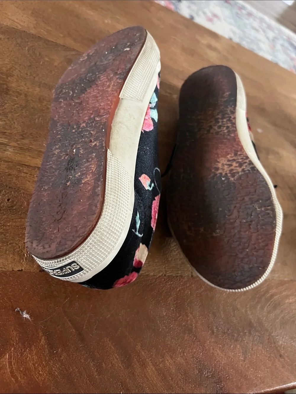 Superga sneakers.
